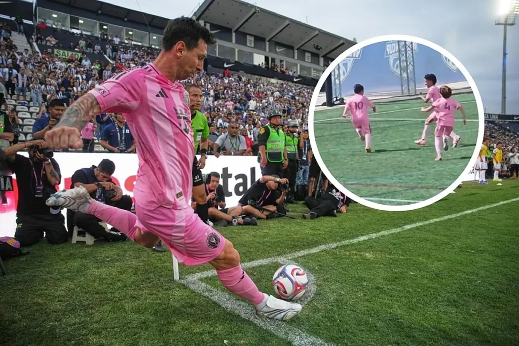 Leo Messi’s reaction to his son Mateo’s amazing goal at Inter Miami Academy goes viral