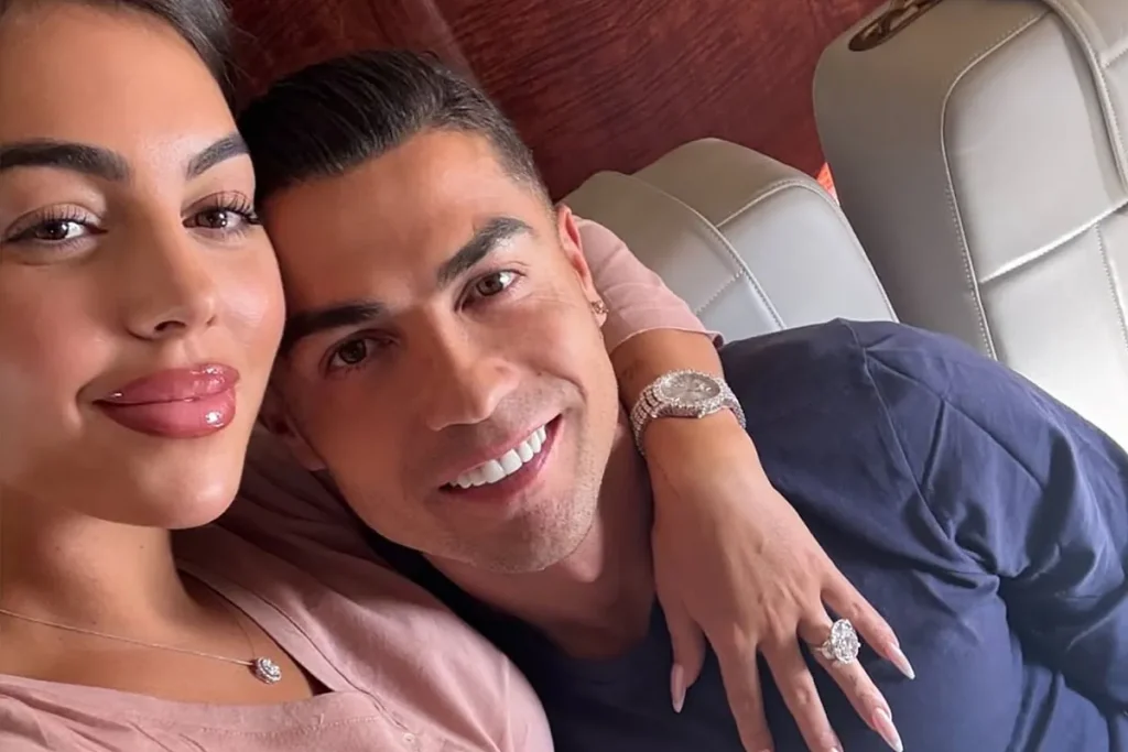 Cristiano Ronaldo and Georgina Rodriguez turn heads with private sauna training