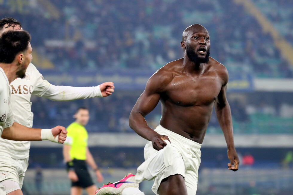 Lukaku’s last goal ended Napoli’s winless run and moved Inter 13 points clear in Serie A.