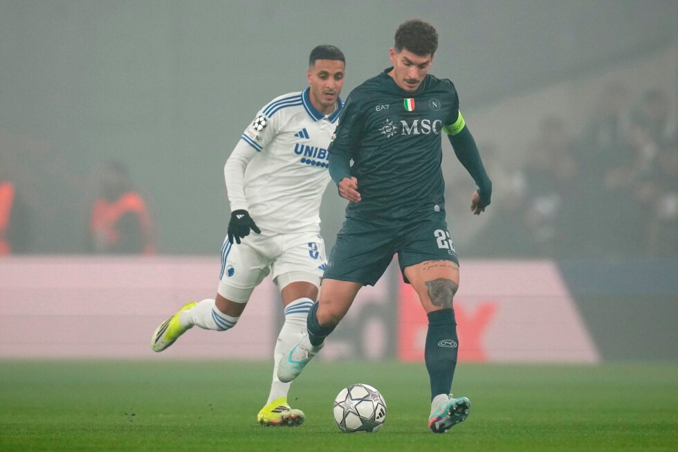 Conte is relieved that Di Lorenzo’s injury is not as serious as feared.
