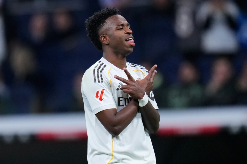 Real Madrid beat Real Sociedad 4-1, Vinicius Junior scores twice