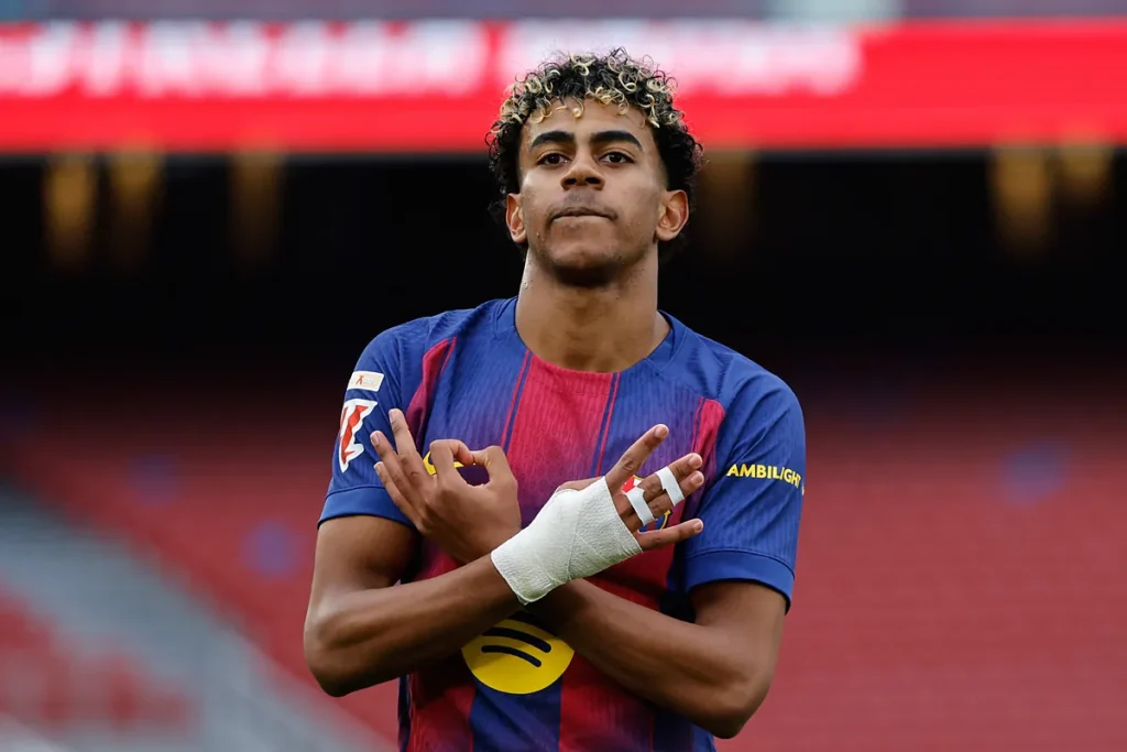Lamine Yamal scores his first hat-trick, leaving behind Lionel Messi and Cristiano Ronaldo