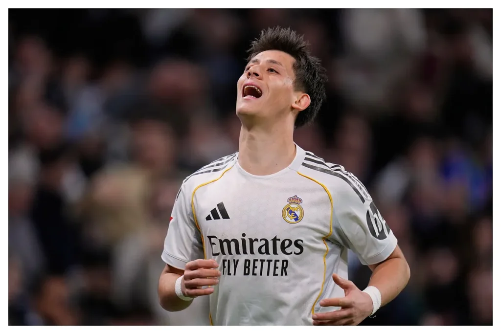 Real Madrid’s Alda Goulart scores a worthy goal against Elche in a 4-1 win