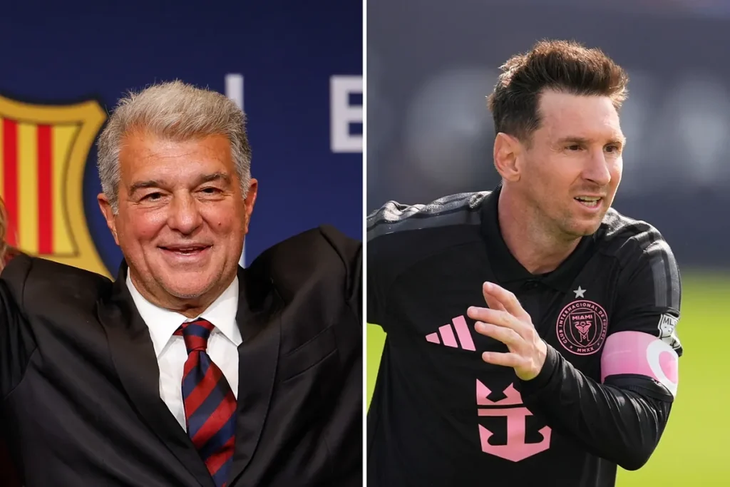 Joan Laporta takes another veil on Lionel Messi, but Barcelona fans don’t like it