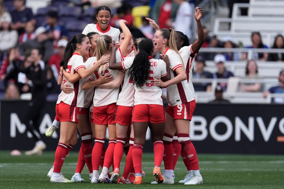 Canada defeats Colombia 4-1 in SheBelieves Cup women’s soccer opener