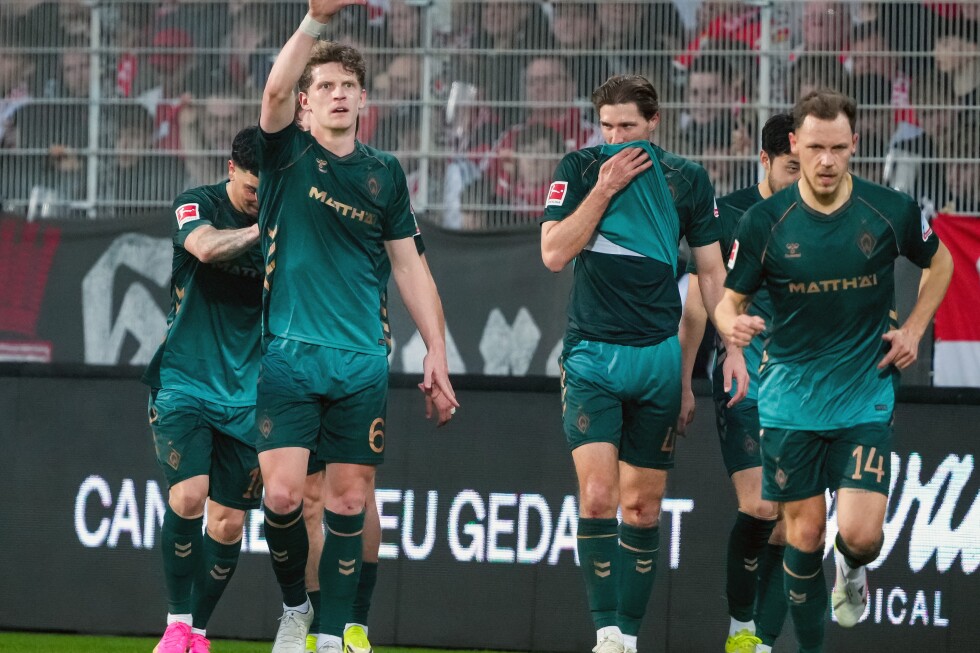 Bremen beat Union Berlin 4-1 to escape the relegation zone