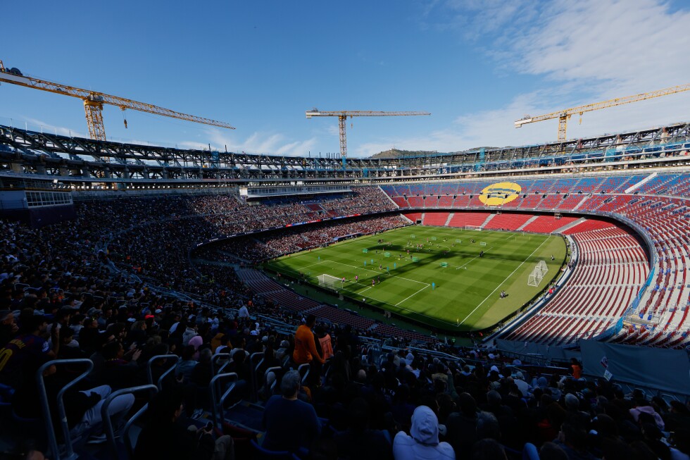 More than 100,000 members of FC Barcelona vote for president of club buried under heavy debt