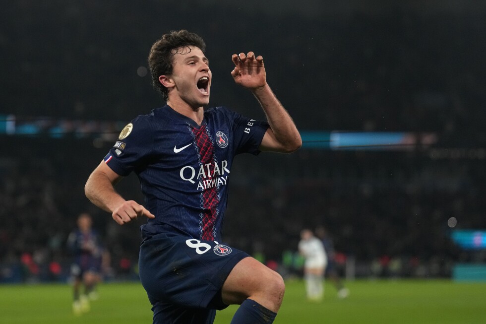 Joao Neves returns to training with PSG ahead of Champions League match against Chelsea