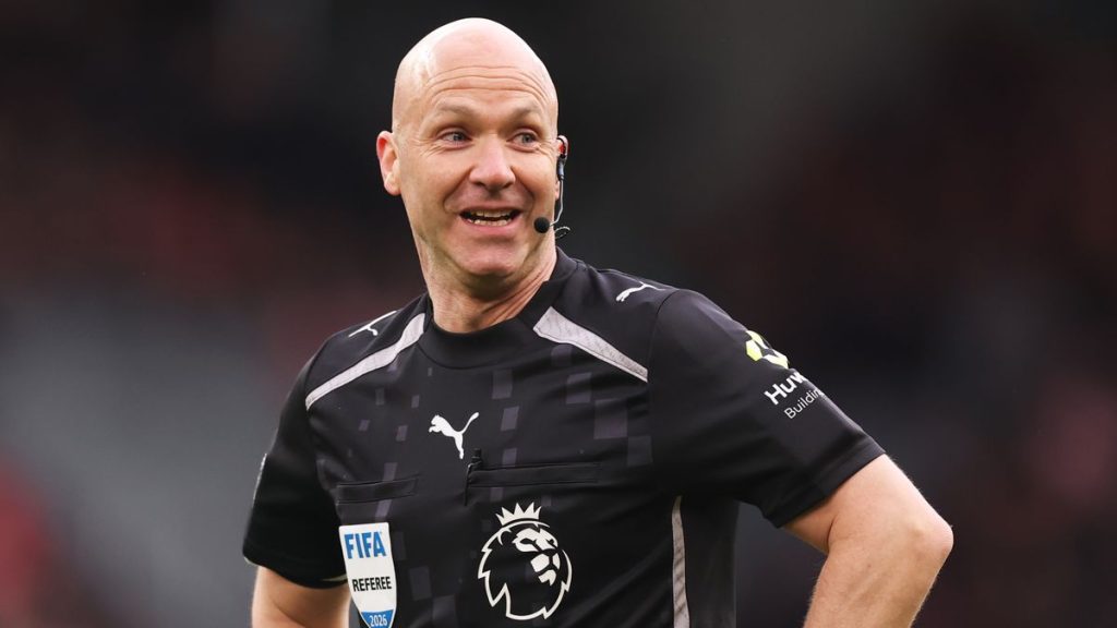 Referee reveals Anthony Taylor’s allegiance after appointment for Man City vs Arsenal