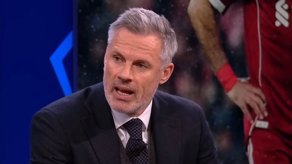 Jamie Carragher is ‘appalled’ by Arne Slott’s actions during Liverpool’s defeat to PSG