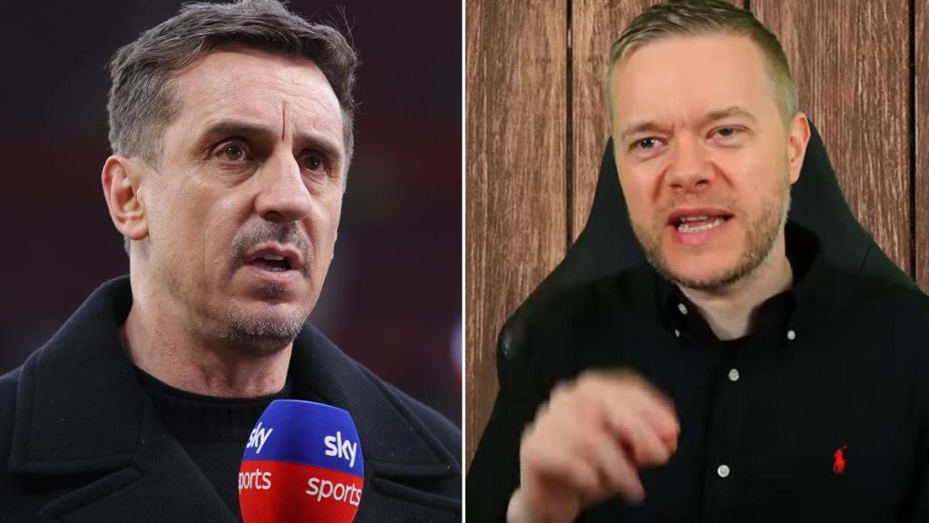 Gary Neville buys Mark Goldbridge’s YouTube channel in huge deal