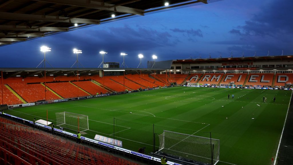 Blackpool announce death of fan after match suspended for 30 minutes due to medical emergency