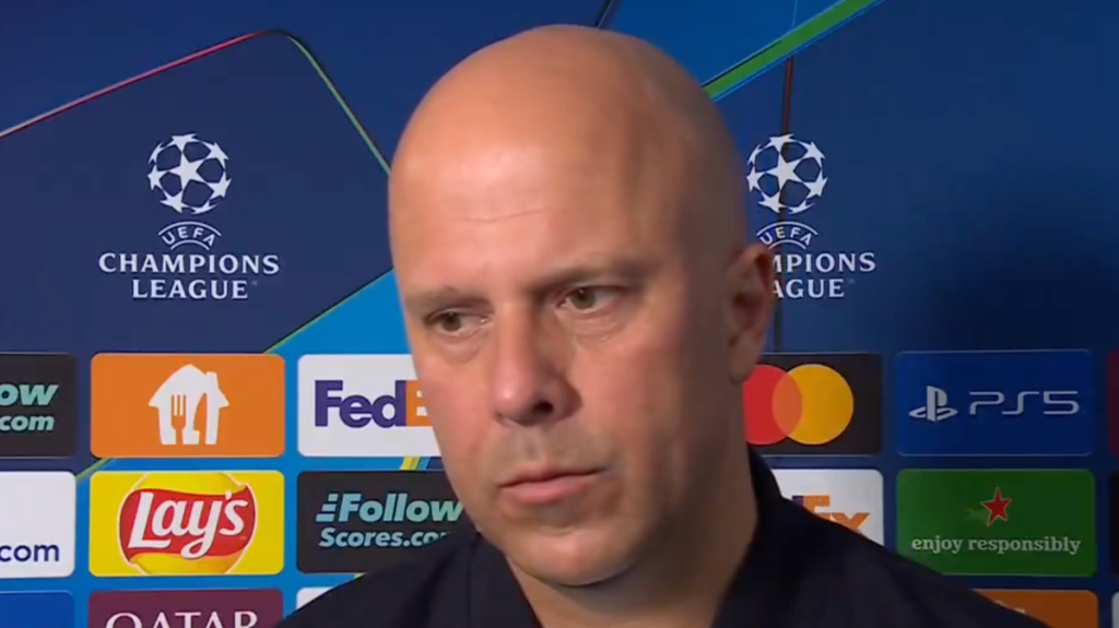 Arne Slott’s damning confession after Liverpool’s loss to PSG: ‘We’re lucky’