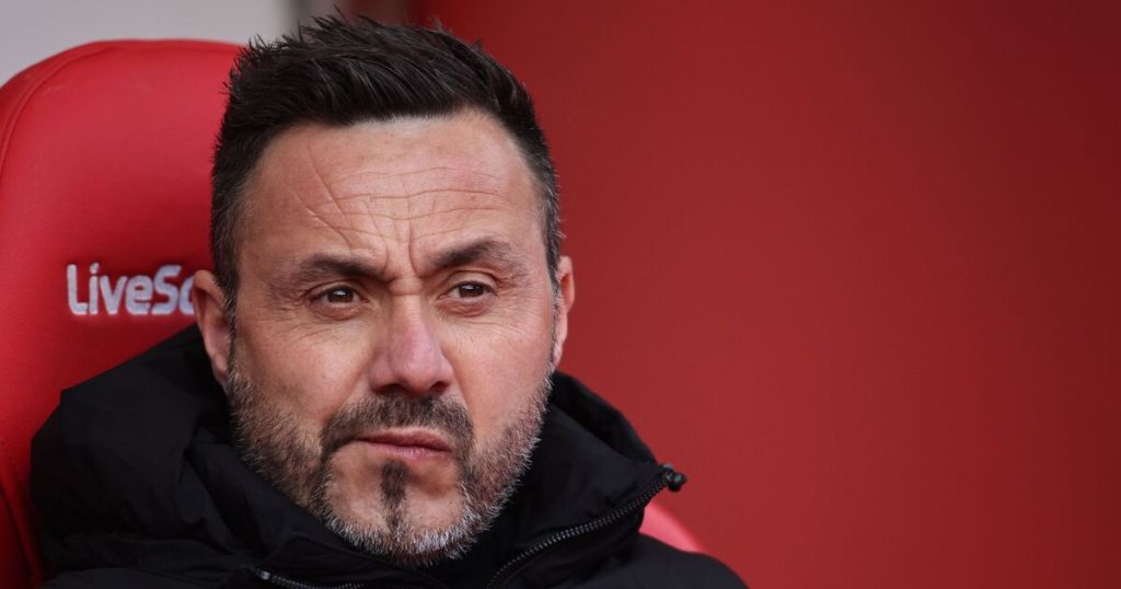 Roberto De Zerbi says he ‘disappointed’ thousands of Tottenham fans over telephone soccer | Sports