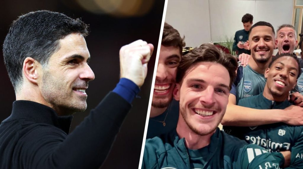 Mikel Arteta’s private WhatsApp and pool party: Inside Arsenal’s title celebrations