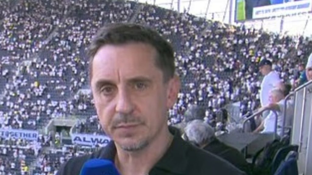 Gary Neville demands immediate apology from ‘disgraceful’ Tottenham players
