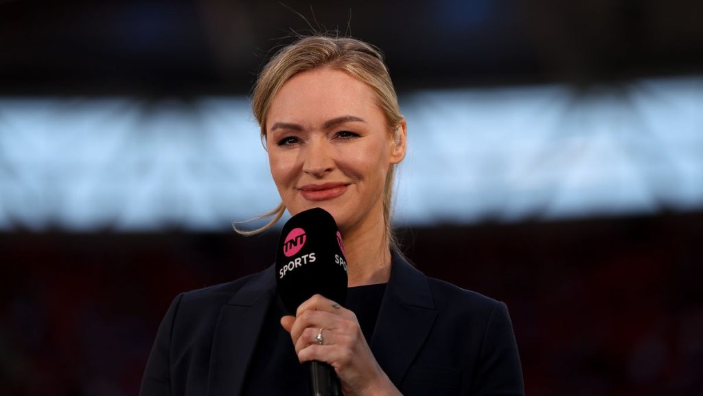 Arsenal fan Laura Woods hits back at ‘worst champion’ critics with four-word message