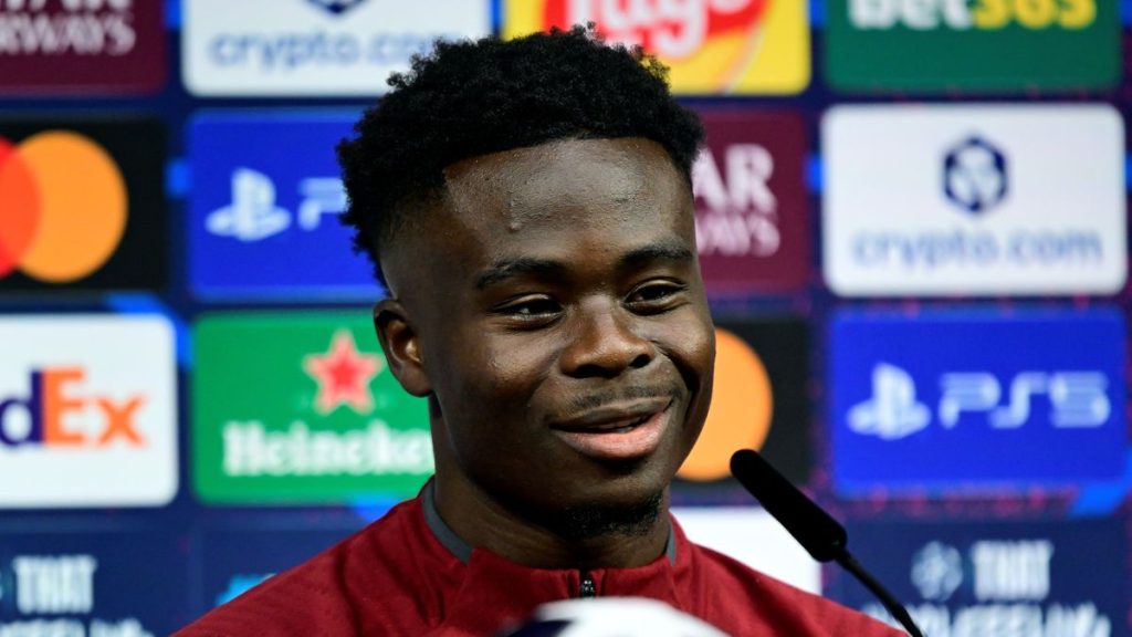 Bukayo Saka reveals Thierry Henry’s role as Arsenal star, aiming for Champions League glory