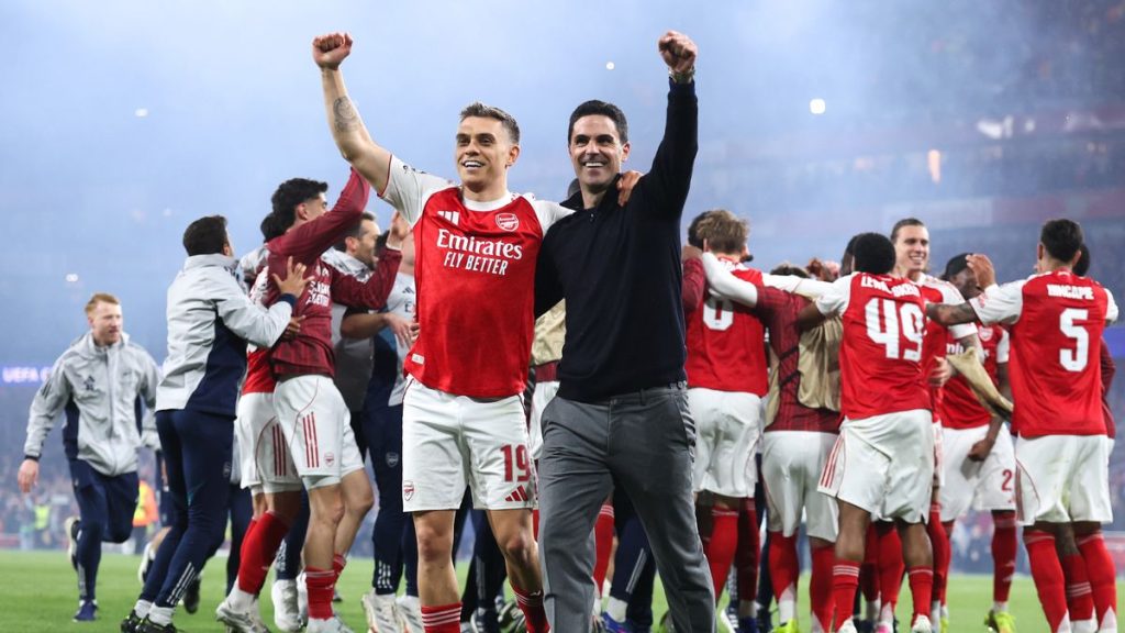 Gunners end 22-year wait to win Premier League title after Arsenal fail at Man City
