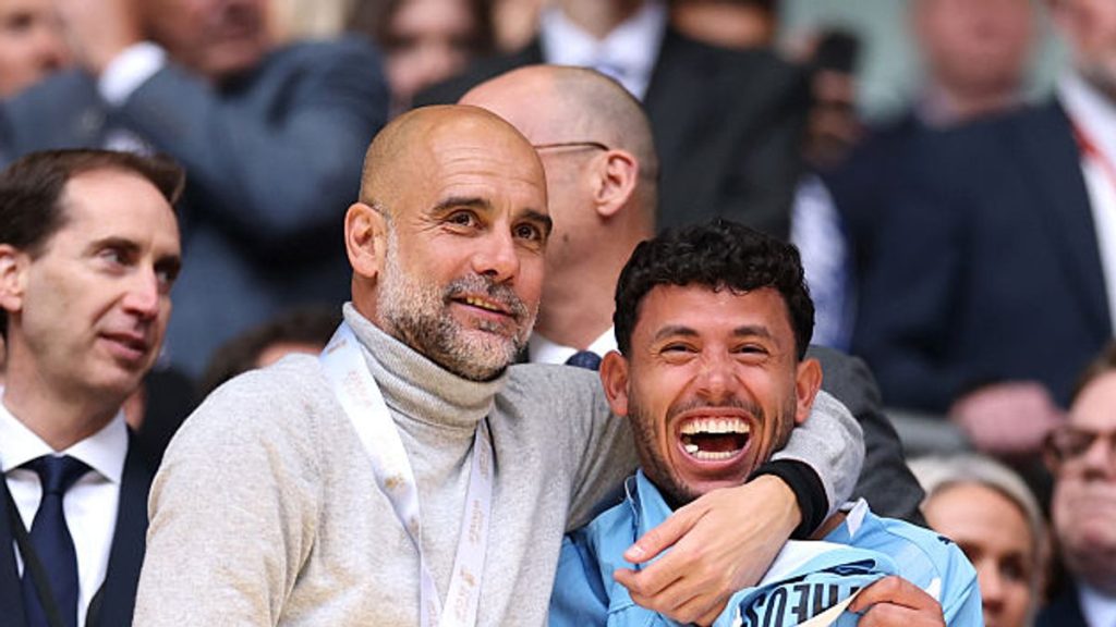 It was hard to miss Josep Guardiola’s reaction as Man City won the FA Cup again