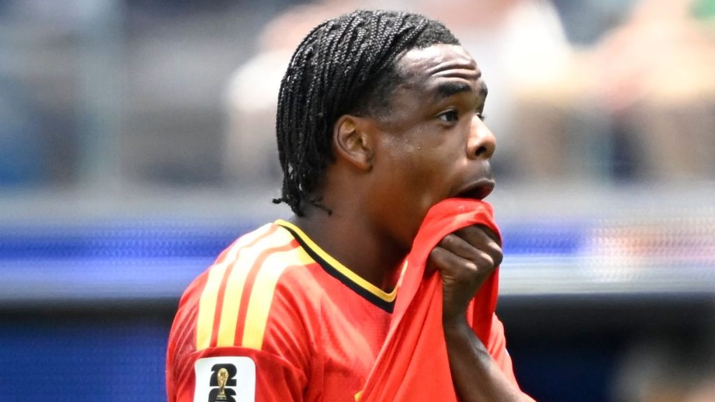 World Cup pundit makes offensive racist comment against Belgium star live on TV