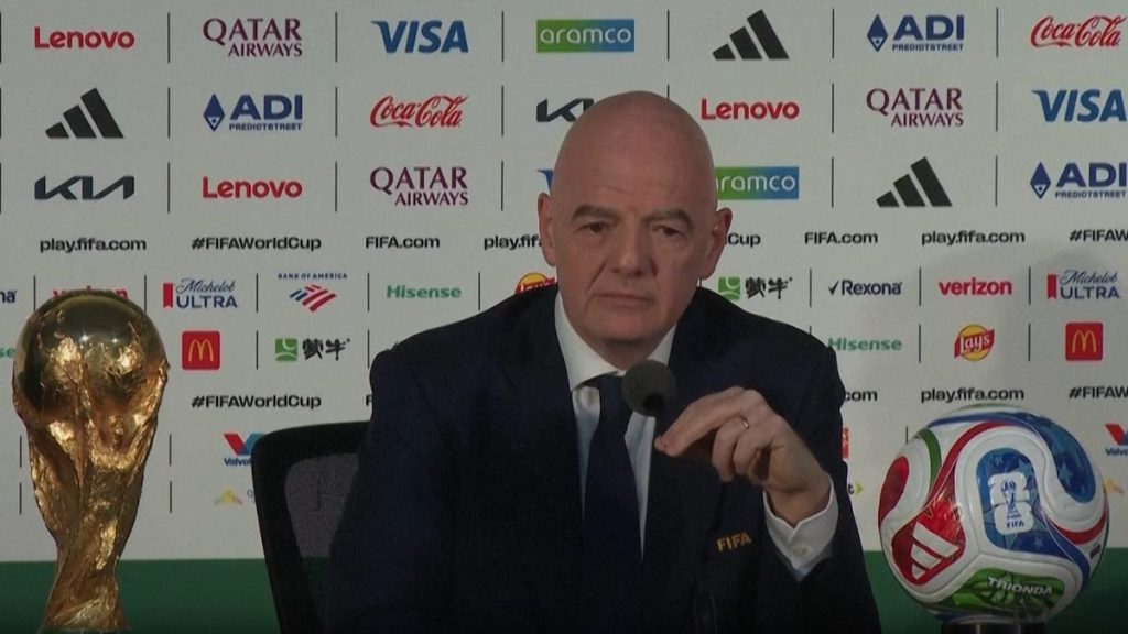 FIFA president Gianni Infantino says to ‘relax’ after intense backlash over suspension of Somali referees