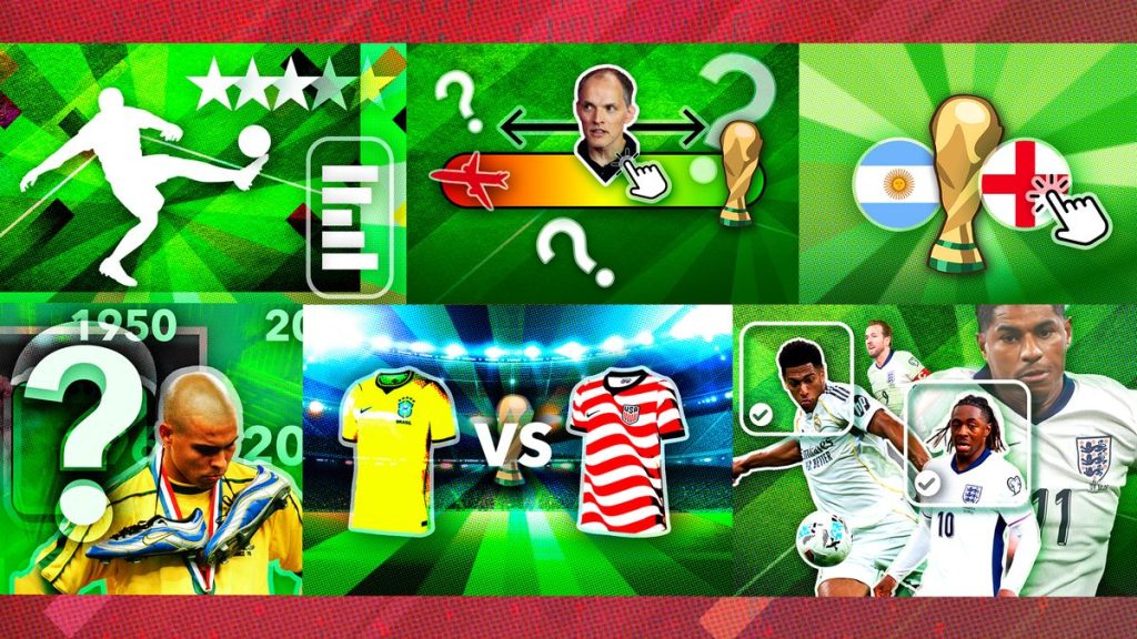 Are you wasting your time until the World Cup starts? Choose your England team, plan your TV schedule, predict the winner, take part in sweepstakes and more.