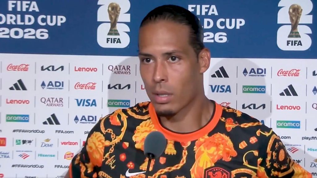Virgil van Dijk criticizes FIFA over Liverpool star’s post-match hydration break