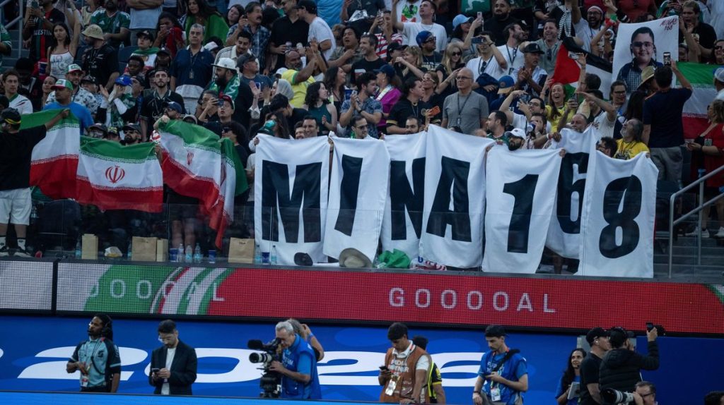 Iran leaves letter in World Cup locker room about schoolgirl killed in US strike
