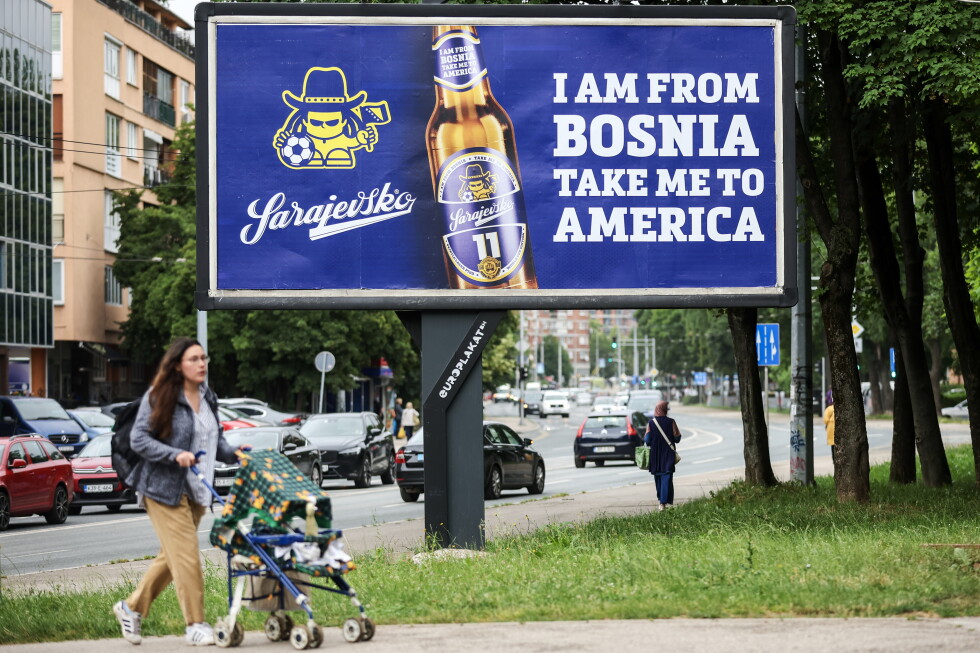 The story behind “I’m from Bosnia, take me to America”