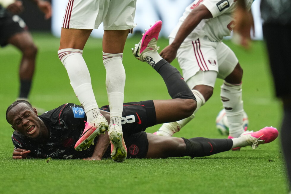One great photo: Canada’s Ismael Cohn reacts to injury