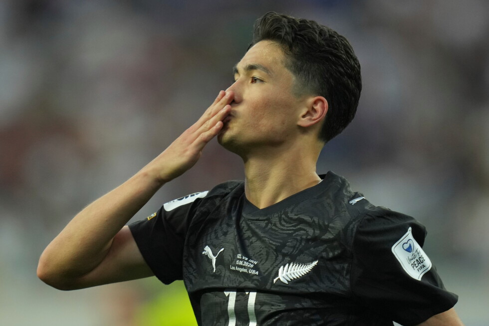 Ilya makes history by scoring two goals for New Zealand at the World Cup
