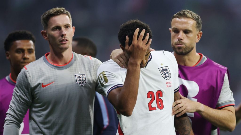 The FA considers Jarrell Quansah’s red card appeal following President Donald Trump’s intervention on Folarin Balogun