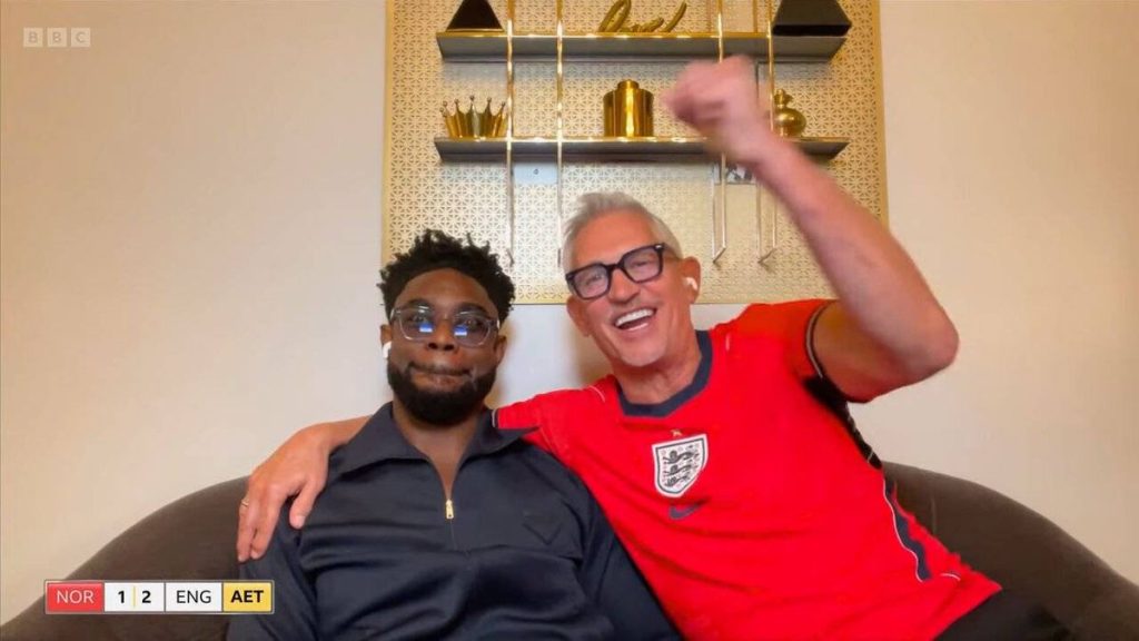 Gary Lineker makes a successful return to the BBC after England’s World Cup victory