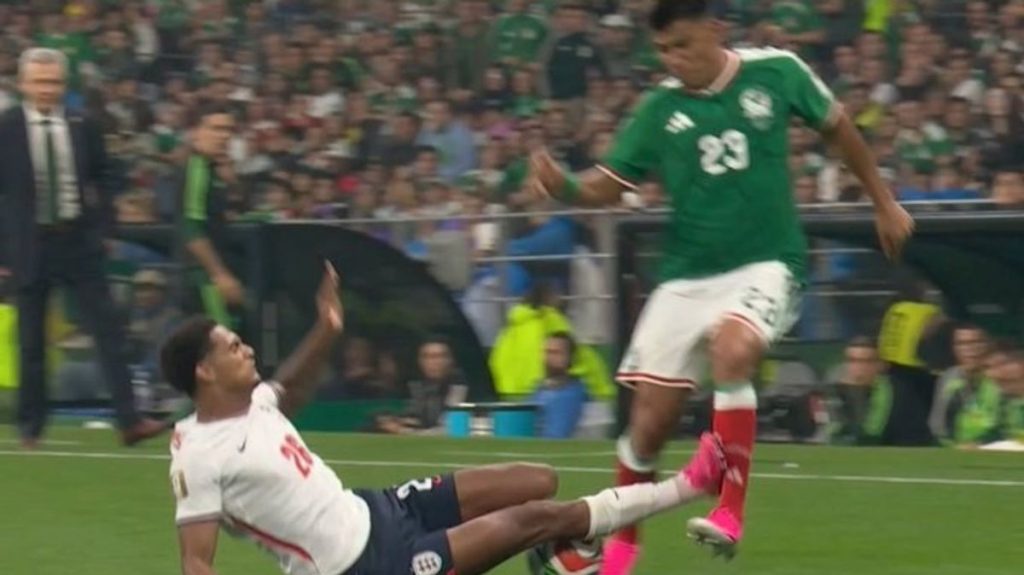 Jarrell Quansah sent off from England squad after wild tackle sparks touchline brawl