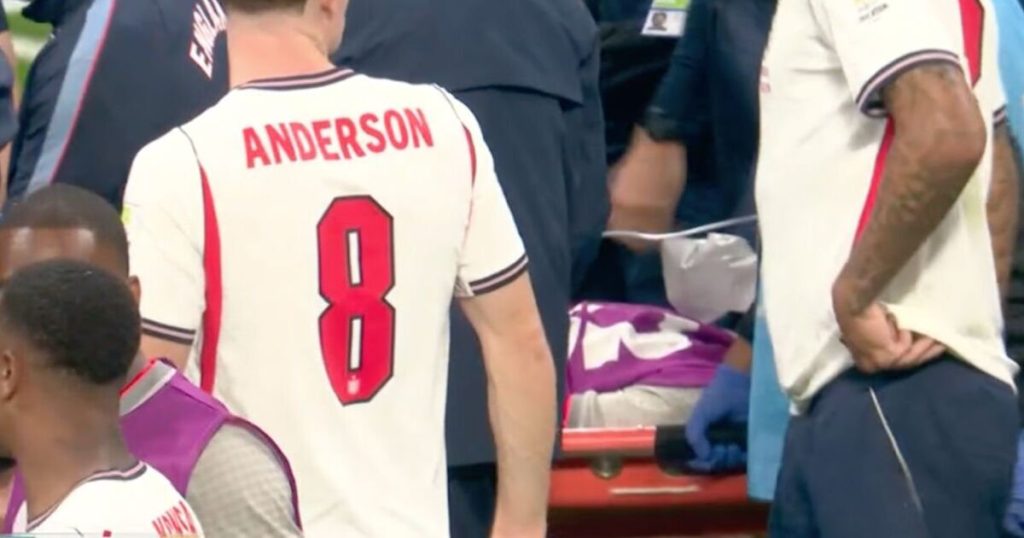 Jordan Henderson, taken on oxygen after England’s victory due to an unusual injury, was carried away on a stretcher | Soccer | Sports