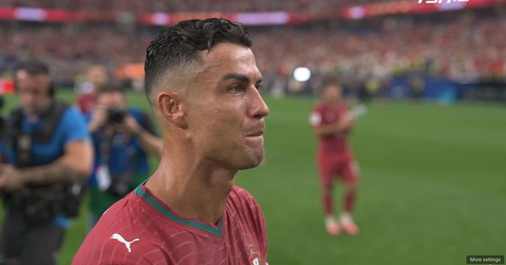 Cristiano Ronaldo breaks down in tears after Portugal is eliminated from the World Cup | Soccer | Sports