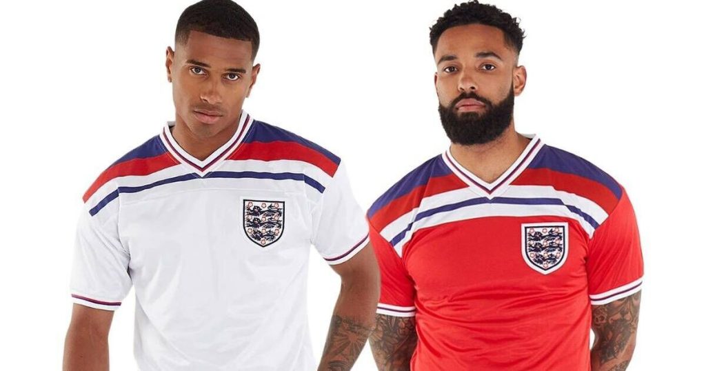 1982 England kit drops to under £14 ahead of Argentina semi-final | Soccer | Sports