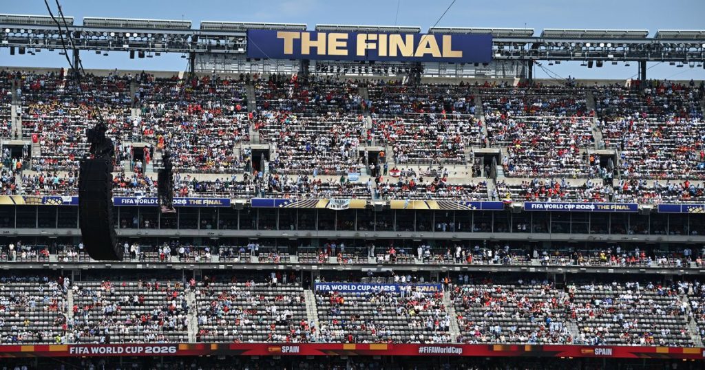 ITV Announces Empty Seats at World Cup Final Embarrass FIFA | Soccer | Sports