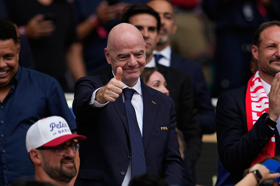 FIFA’s Infantino flew at least 59,000 miles and 115 hours for the World Cup