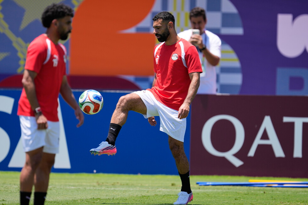 Salah starts in his first final tournament appearance after Egypt’s hamstring injury