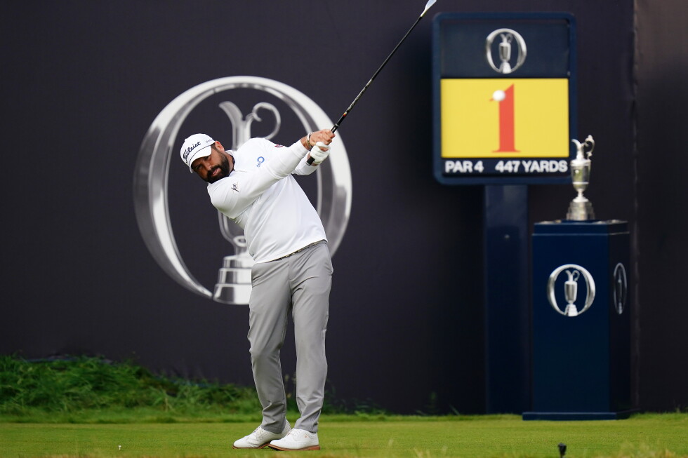 British Open: Baldwin, who missed World Cup semifinals due to early start, hits ‘horrible’ opening shot