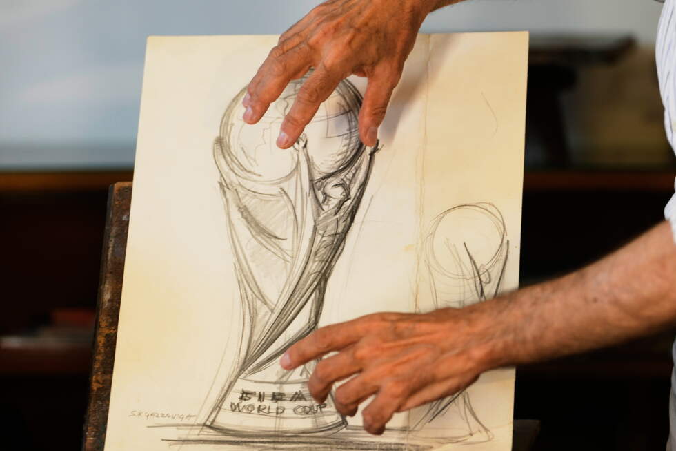 What you need to know about the World Cup trophy and the Italian sculptor who designed it