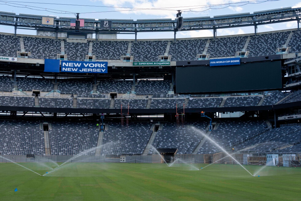 The World Cup final will be played on grass, and there are pros and cons. it might rain