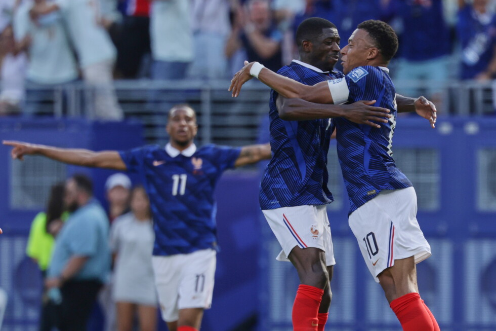 France look like a World Cup powerhouse with a formidable quartet.